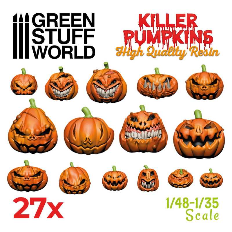 Resin Killer Pumpkins