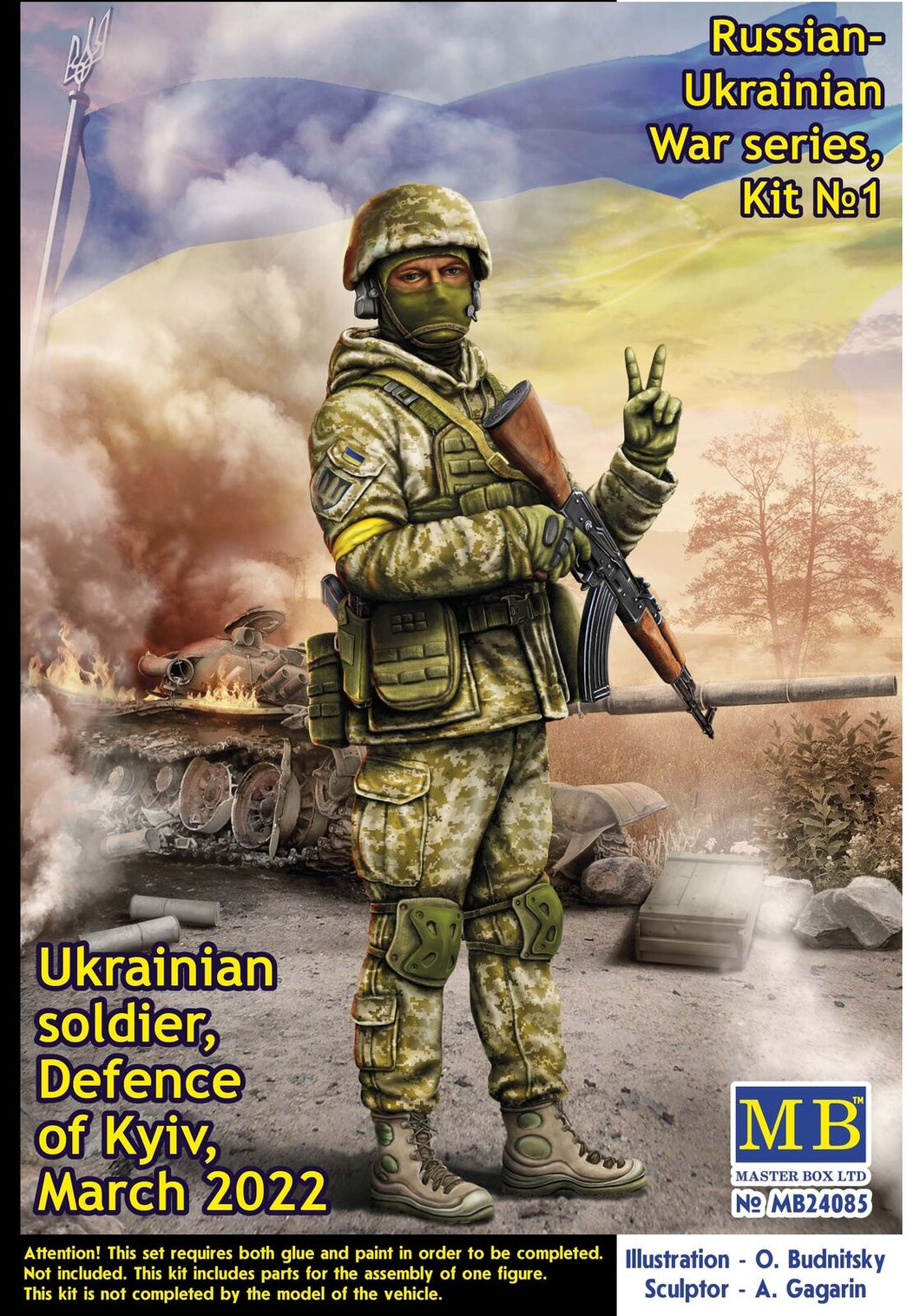 Ukrainian Soldier, Defence of Kyiv, 2022 1:24