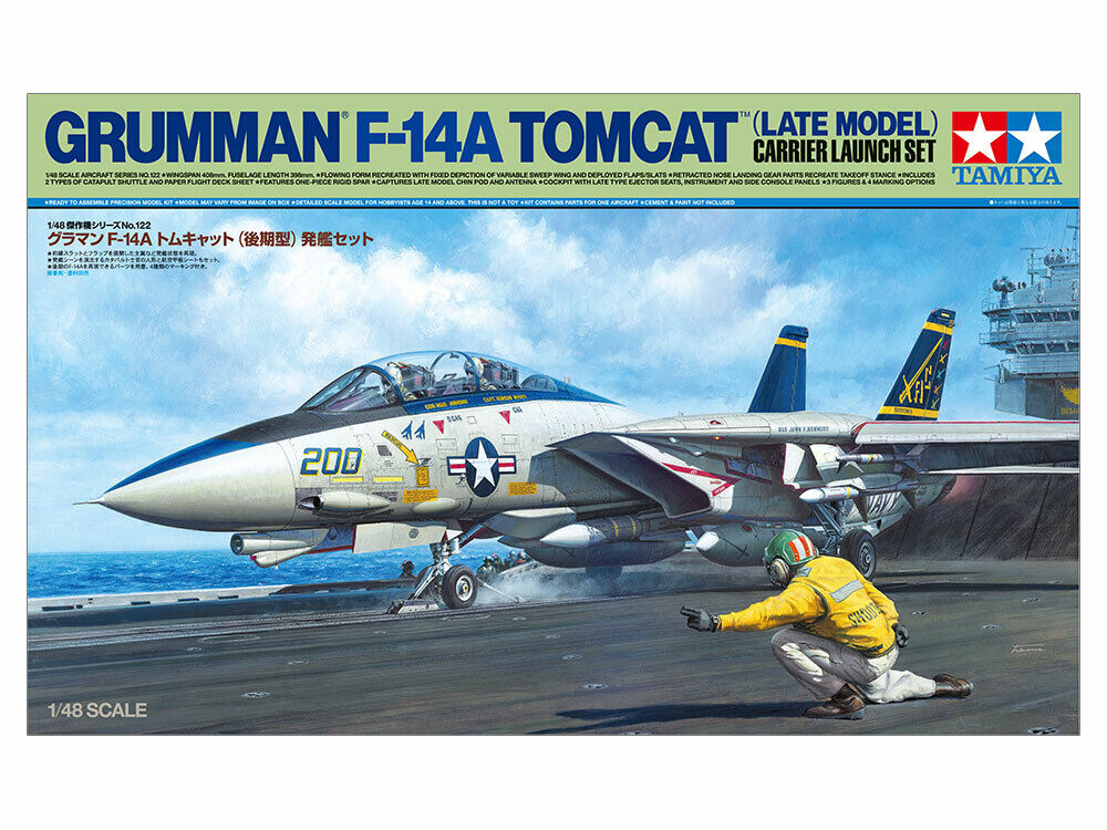 Grumman F-14A Tomcat Late Launch Set 1:48