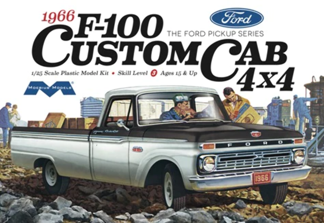 1966 F-100 Custom Cab 4x4 1:25