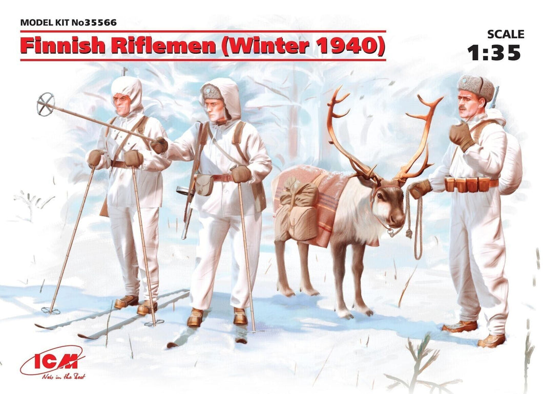 Finnish Riflemen (Winter 1940) 1:35