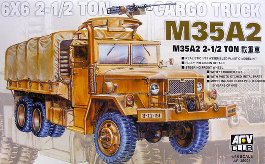 6x6 2-1/2 Ton Cargo Truck M35A2 1:35