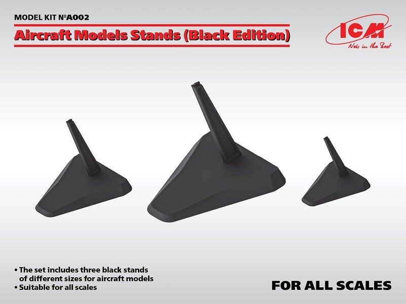 Aircraft Model Stands (Black Edition)