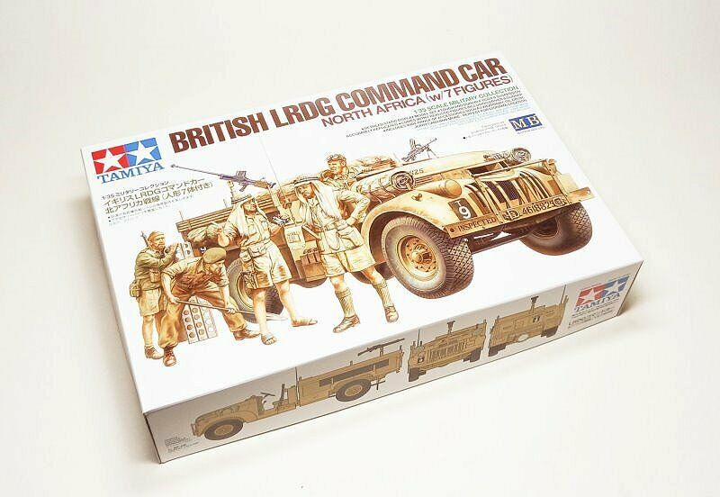 British LRDG Command Car North Africa