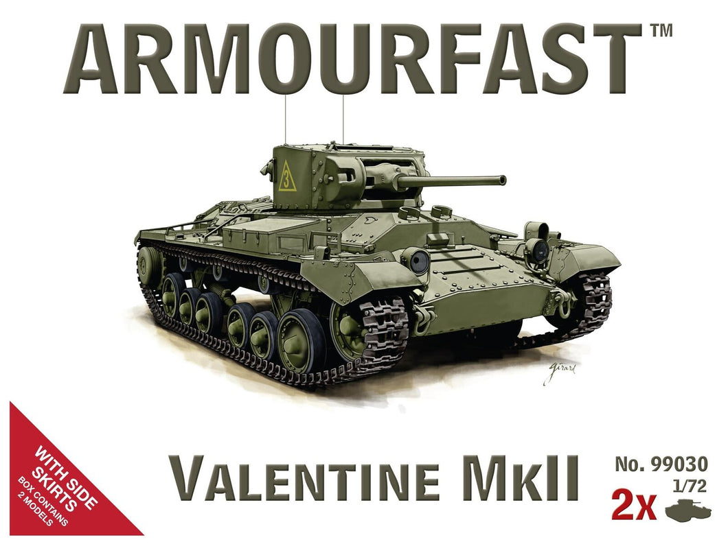 Valentine MkII x2  1:72