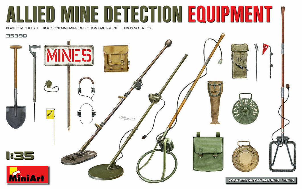 Allied Mine Detection Equipment 1:35