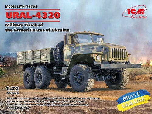 URAL-4320 Truck, Armed Forces of Ukraine 1:72
