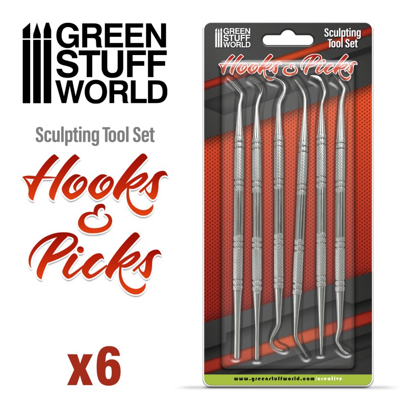 Sculpting Tool Set - Hooks and Picks GSW1250
