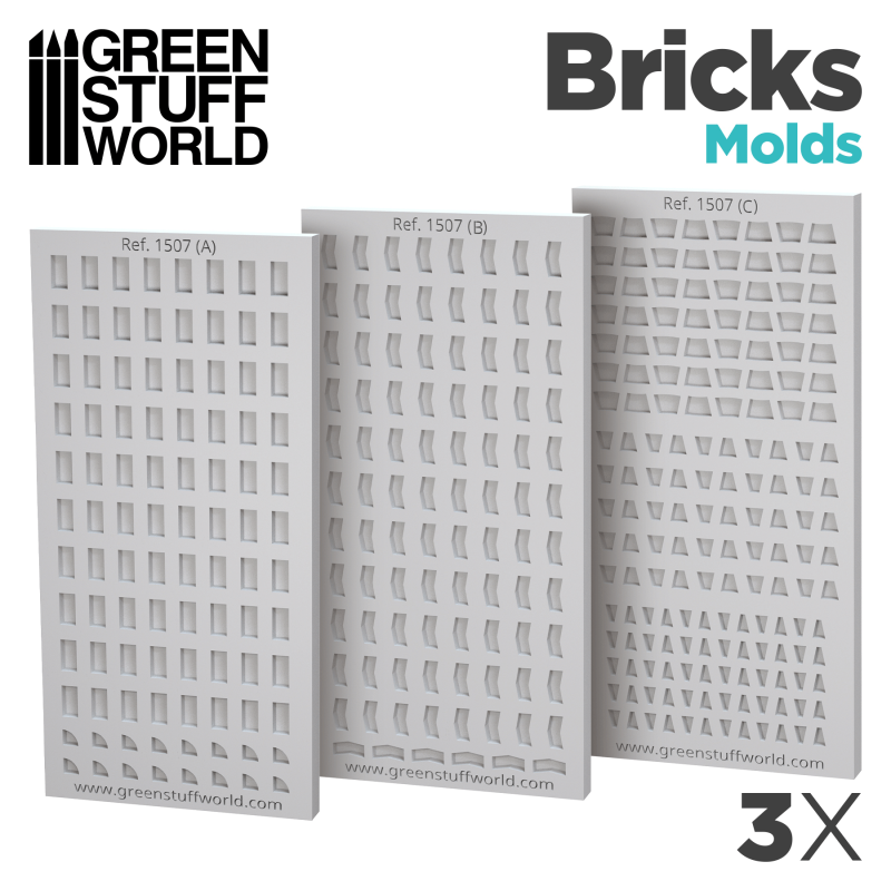 Silicone Moulds - Bricks