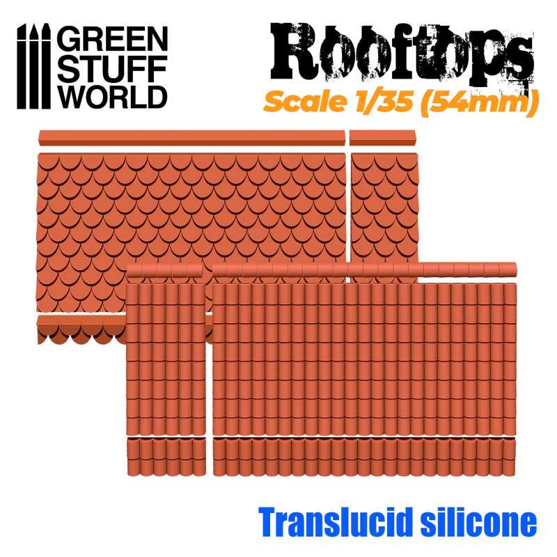 Silicone Moulds - Roof Tops