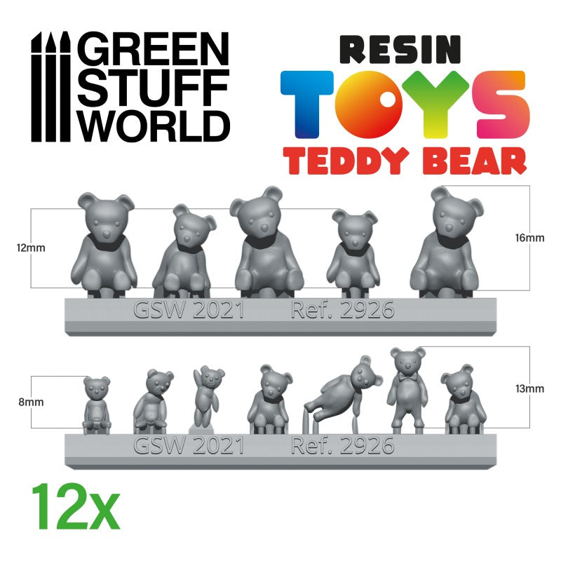 Resin Toys Teddy Bears