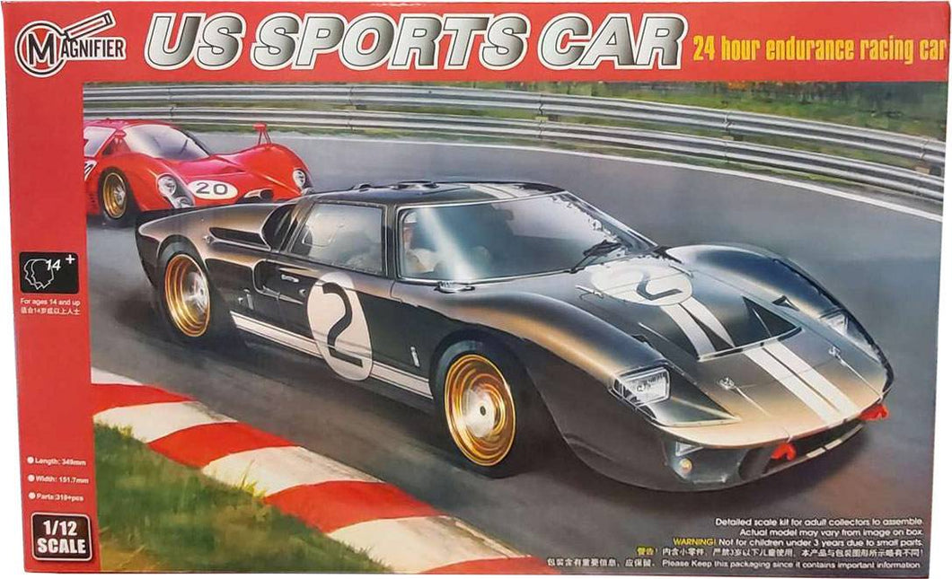 Ford GT40 Mk II 24hr of Le Mans 1:12