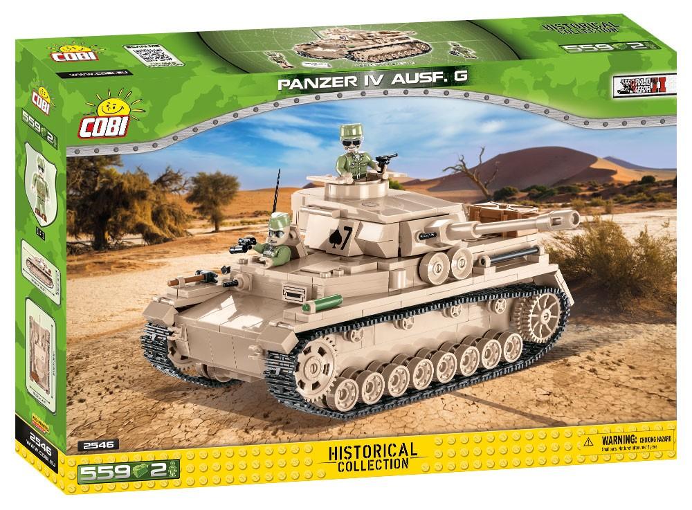 WWII Panzerkampfwagen IV Ausf. - COBI 2546 - 555 Bricks